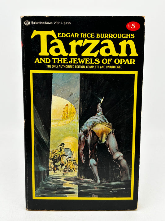 Tarzan And The Jewels Of Opar Book #5 BALLENTINE Paperback Edgar Rice Burroughs SF11