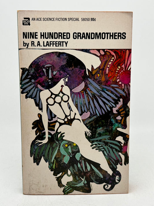 Nine Hundred Grandmothers ACE Paperback SIGNED by R.A. Lafferty SF11