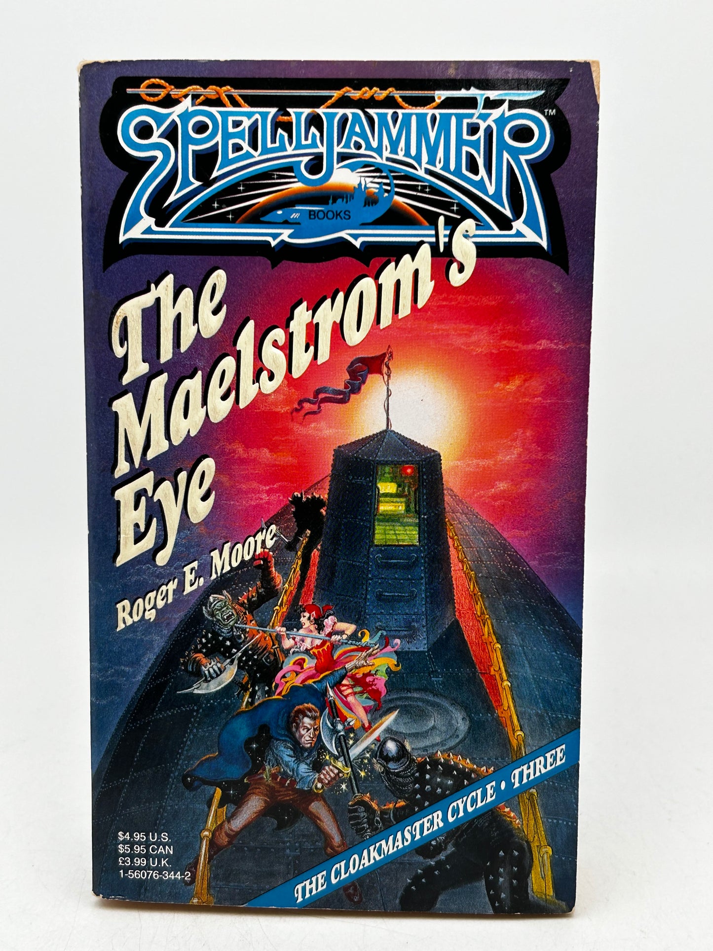 Spelljammer #3: The Maelstrom's Eye TSR Paperback Roger E. Moore SF11
