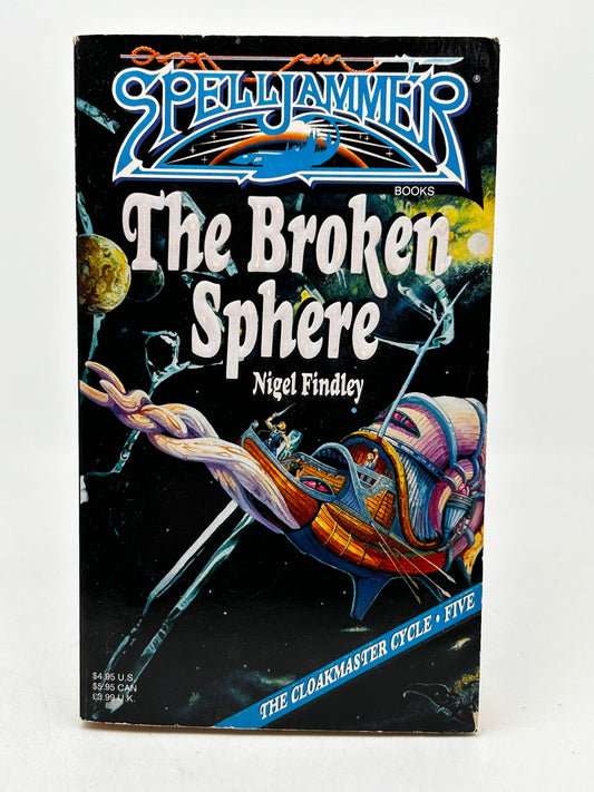Spelljammer #5: The Broken Sphere TSR Paperback Nigel Findley SF11