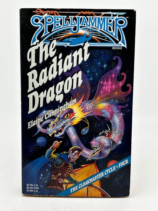 Spelljammer #4: The Radiant Dragon TSR Paperback Elaine Cunningham SF11