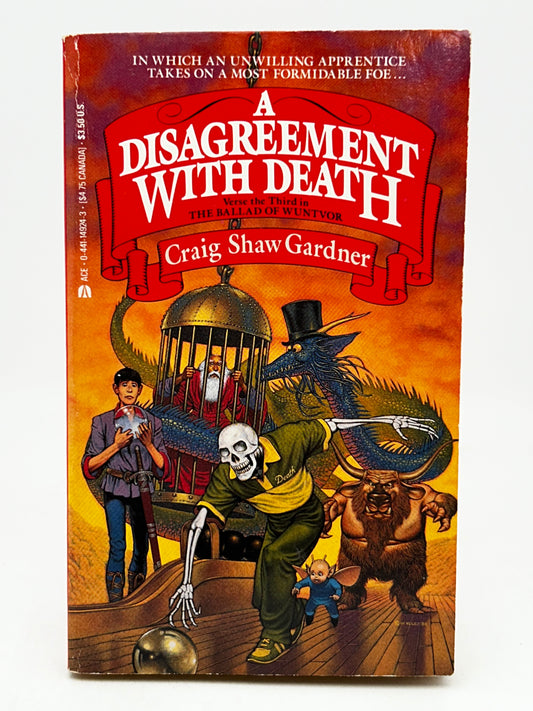 A Disagreement With Death: The Ballad Of Wuntvor ACE Paperback Craig Shaw Gardner SF11