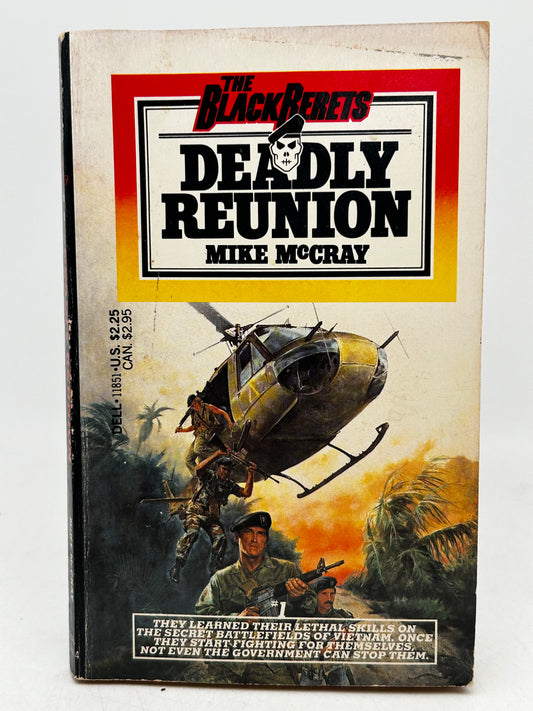 Black Berets #1 Deadly Reunion DELL Paperback Mike McCray SF11