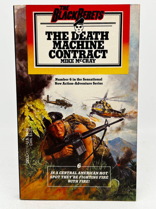 Black Berets #6 The Death Machine Contract DELL Paperback Mike McCray SF11