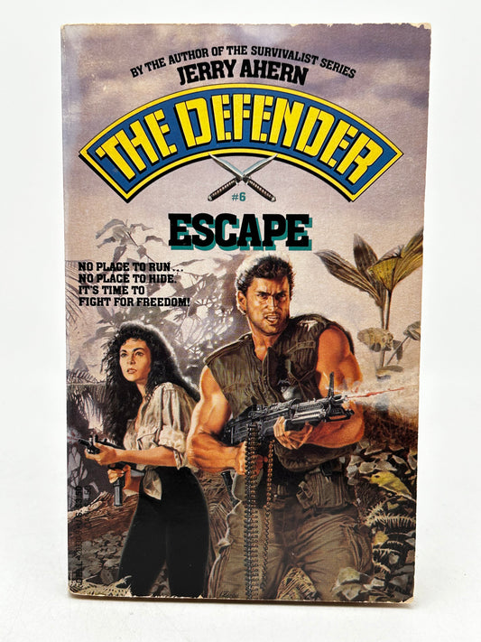 Defender #6 Escape DELL Paperback Jerry Ahern SF11