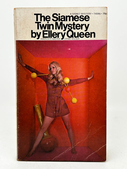 Siamese Twin Mystery SIGNET Paperback Ellery Queen SF11