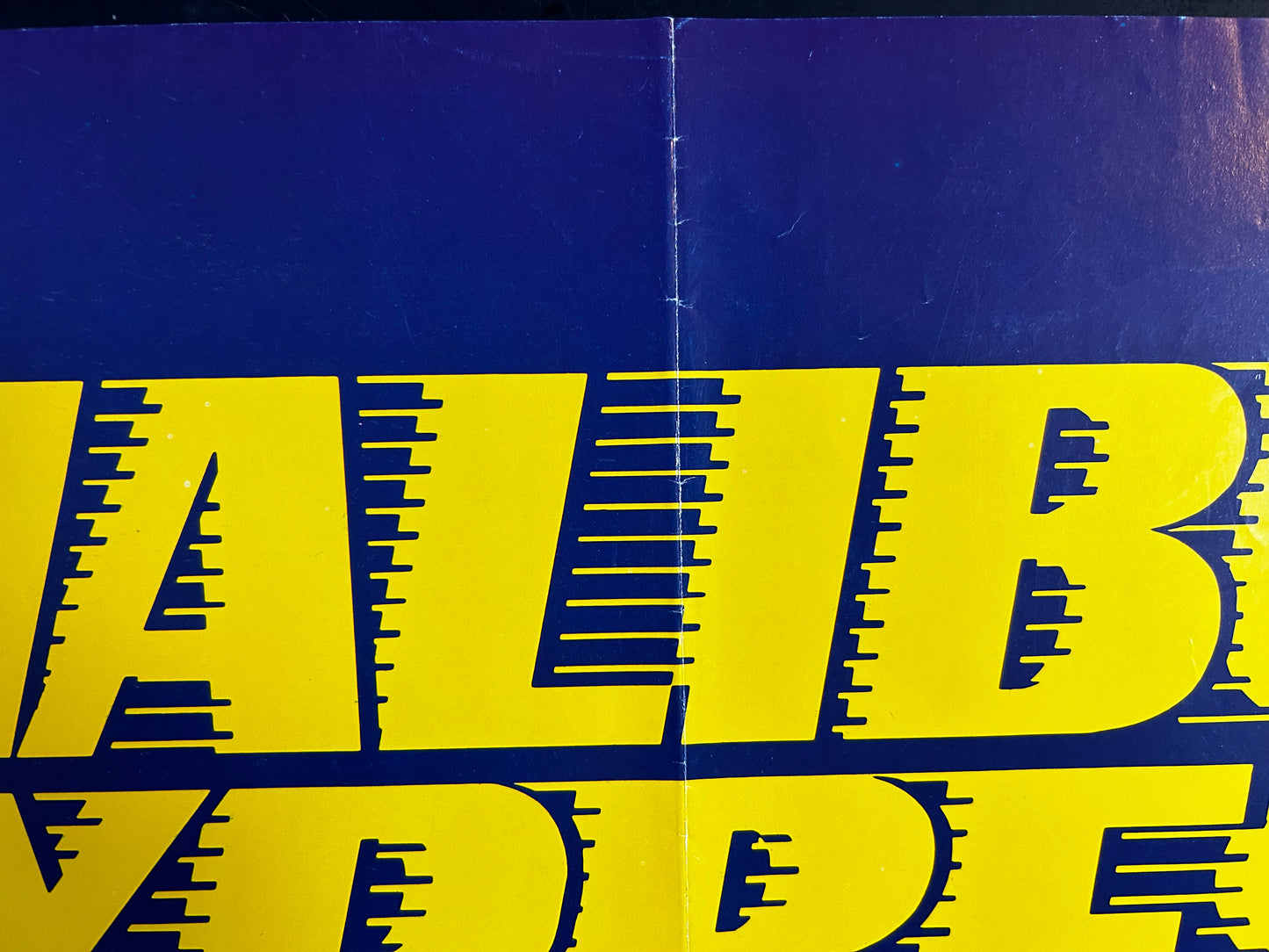 Malibu Express Original Video Poster 1985