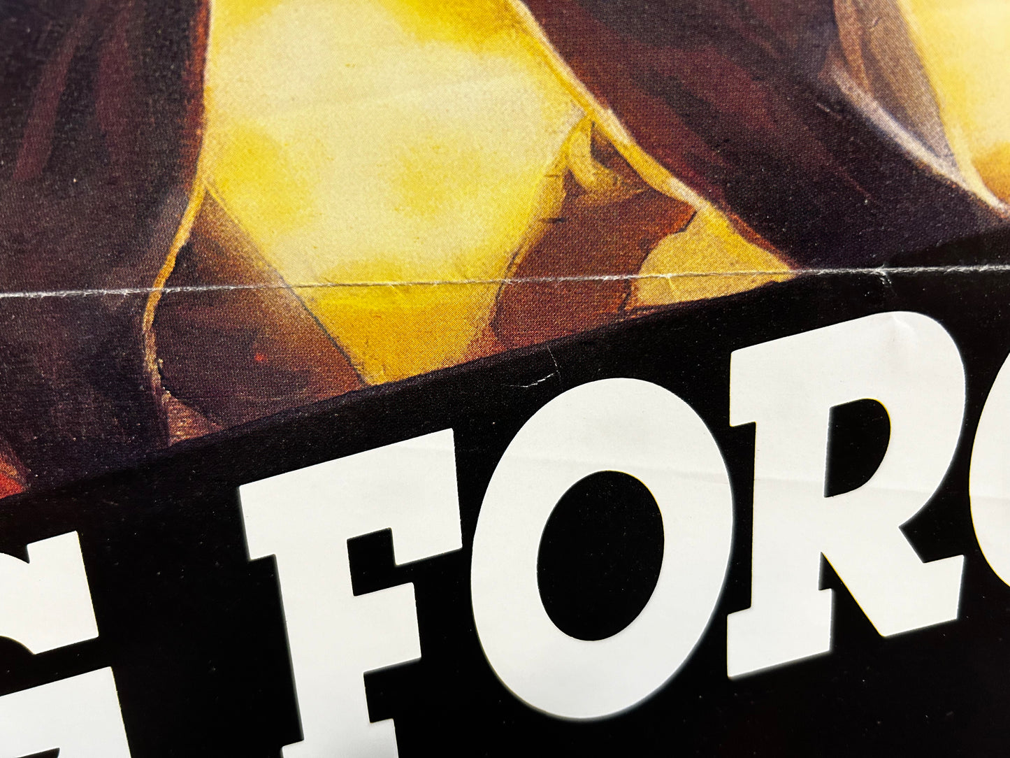 Avenging Force Original One Sheet Poster 1986