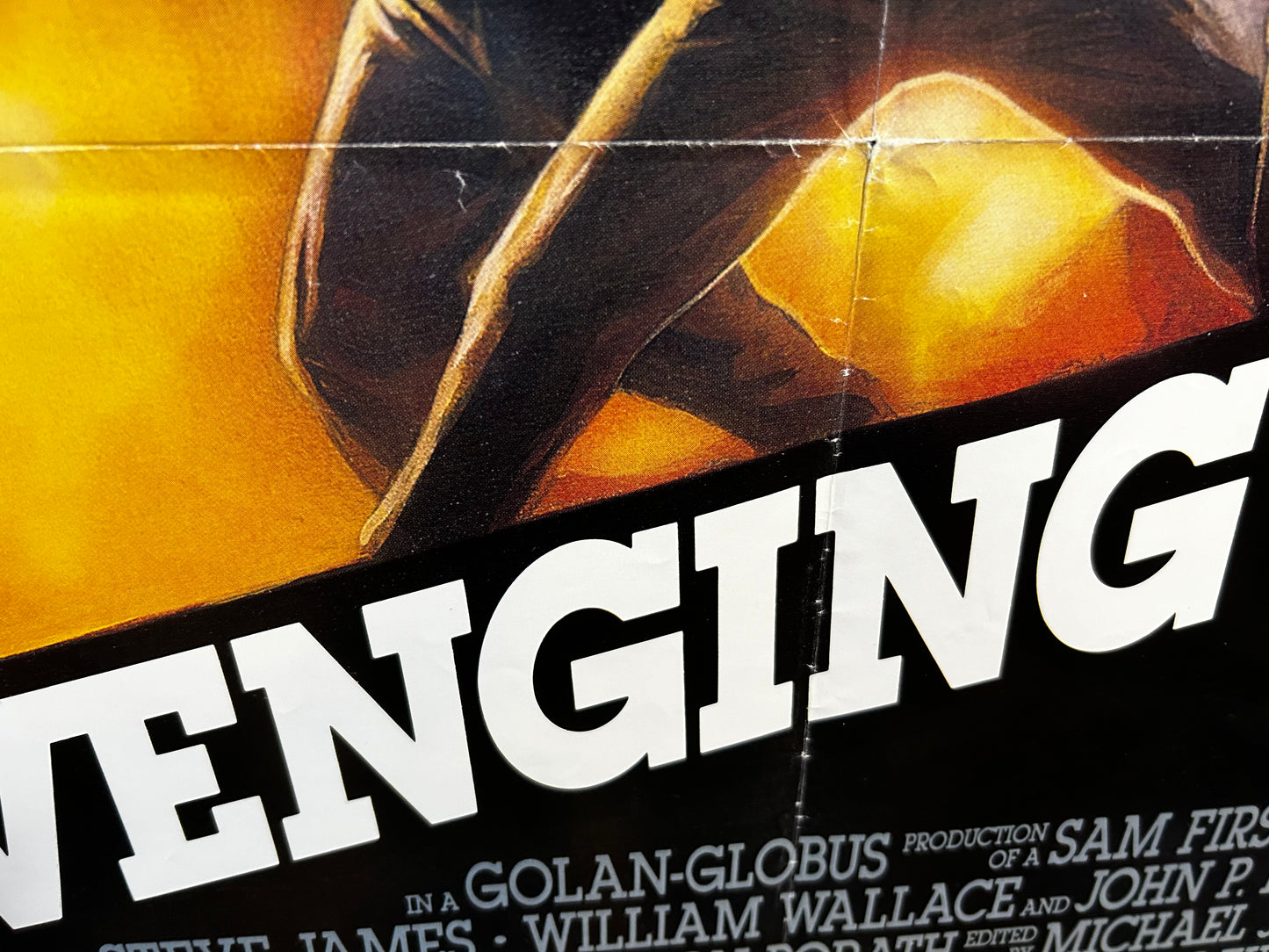 Avenging Force Original One Sheet Poster 1986