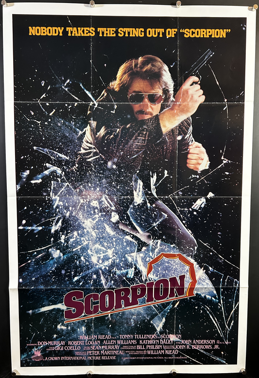 Scorpion Original One Sheet Poster 1986