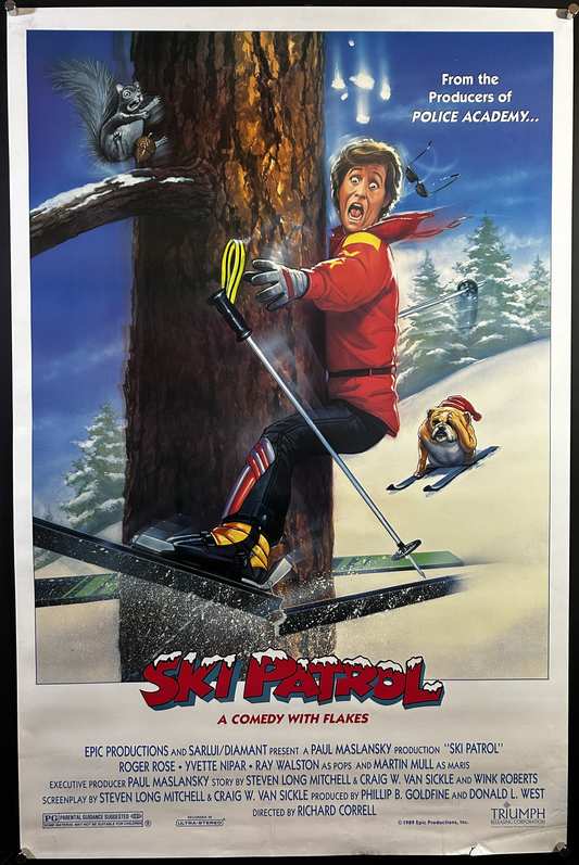 Ski Patrol Original One Sheet Poster 1990