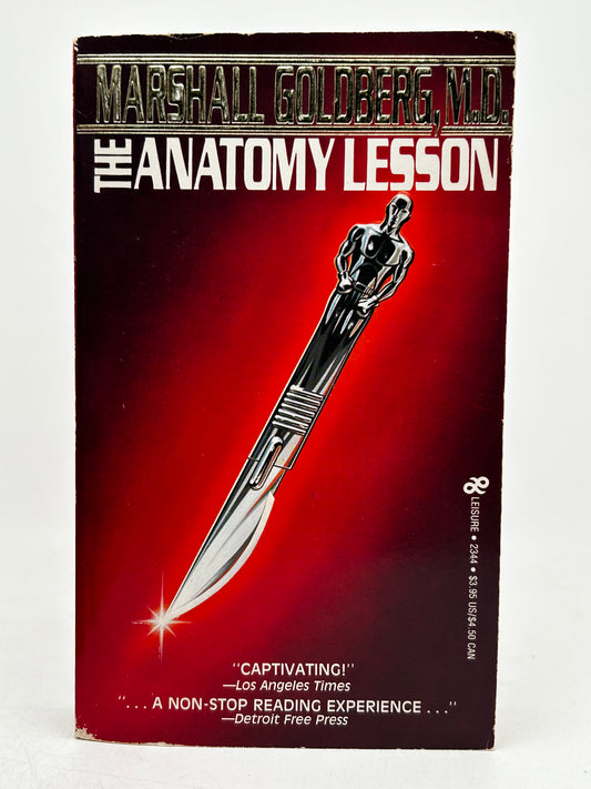 Anatomy Lesson LEISURE Paperback Marshall Goldberg M.D. SF12