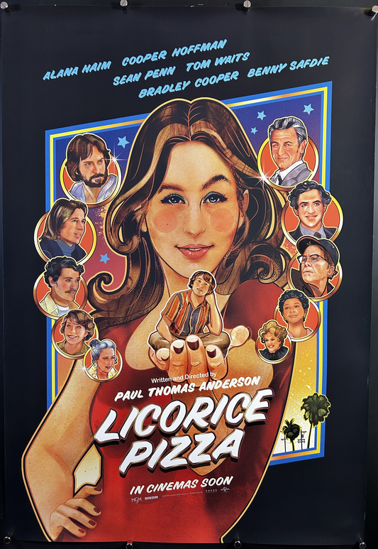 Licorice Pizza Original International One Sheet Poster 2021