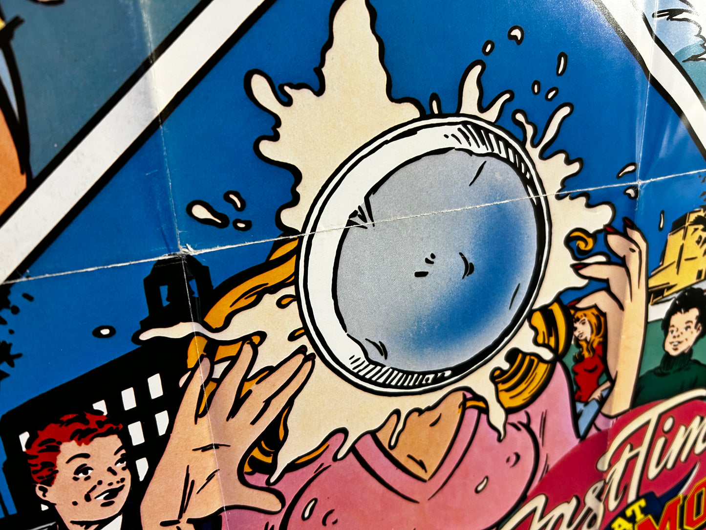 Fast Times At Ridgemont High Original Book Tie-In Poster 1981 Rare!