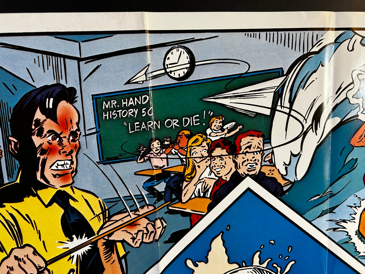 Fast Times At Ridgemont High Original Book Tie-In Poster 1981 Rare!