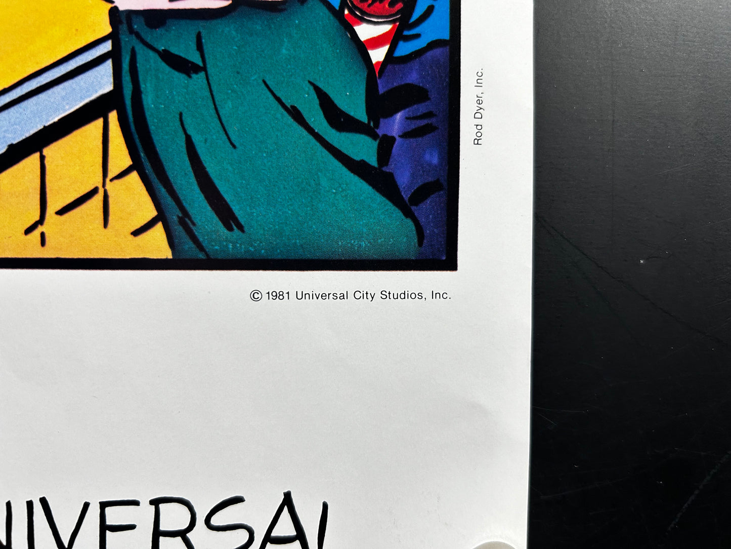 Fast Times At Ridgemont High Original Book Tie-In Poster 1981 Rare!