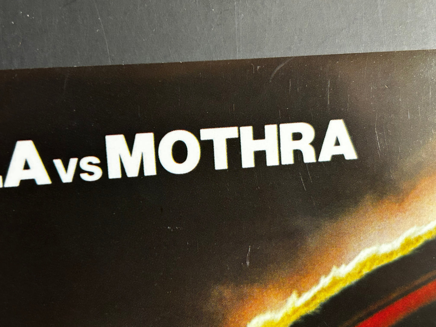 Godzilla Vs Mothra Original Japanese B2 Poster 1992