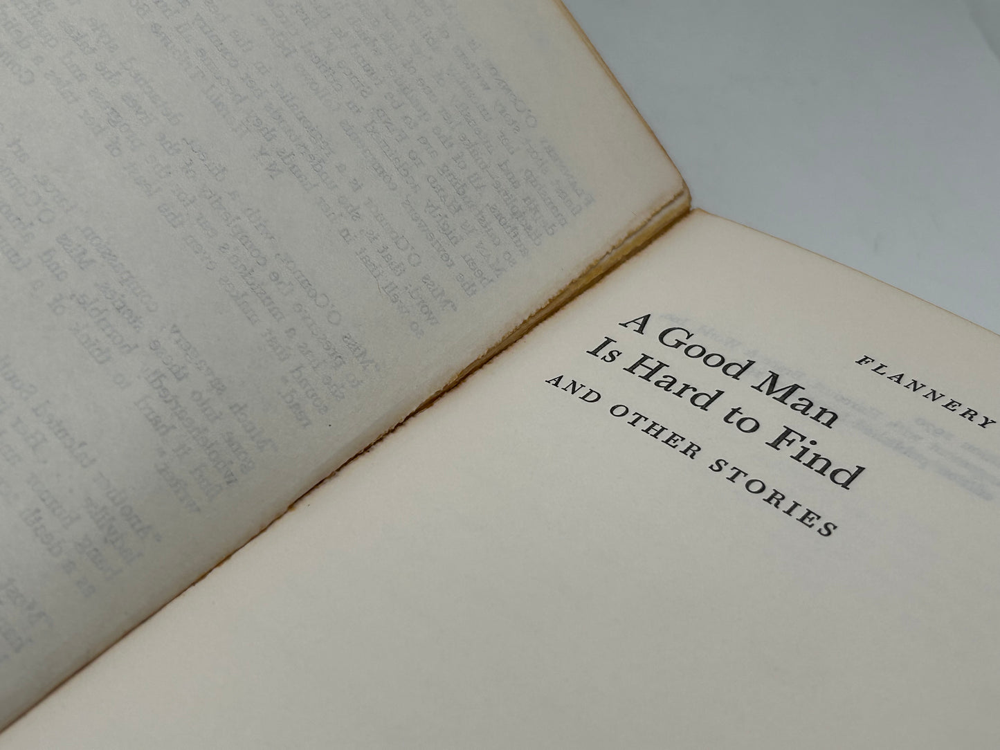 A Good Man Is Hard To Find IMAGE Paperback Flannery O'Connor SF12