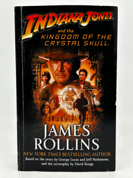Indiana Jones And The Kingdom Of The Crystal Skull DEL REY Paperback James Rollins SF12
