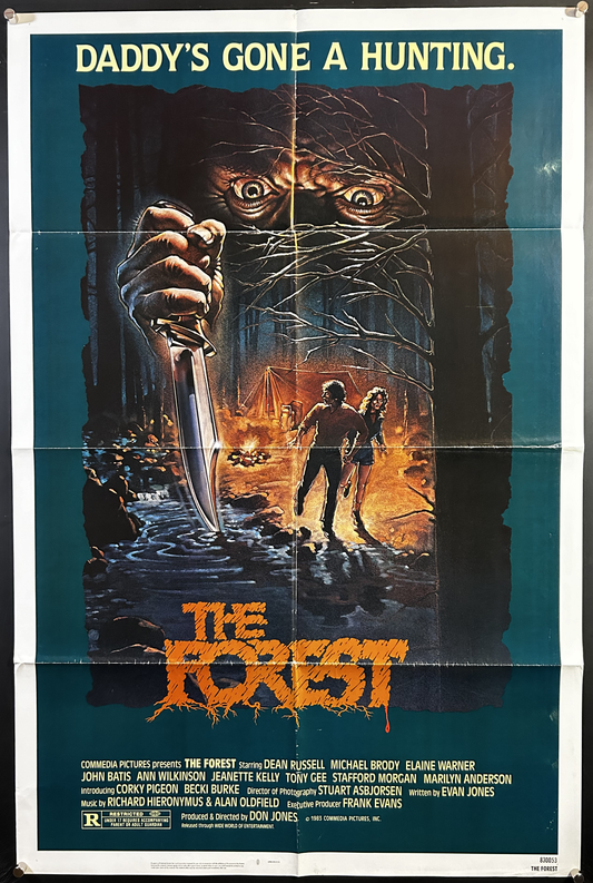 Forest Original One Sheet Teaser Poster 1982