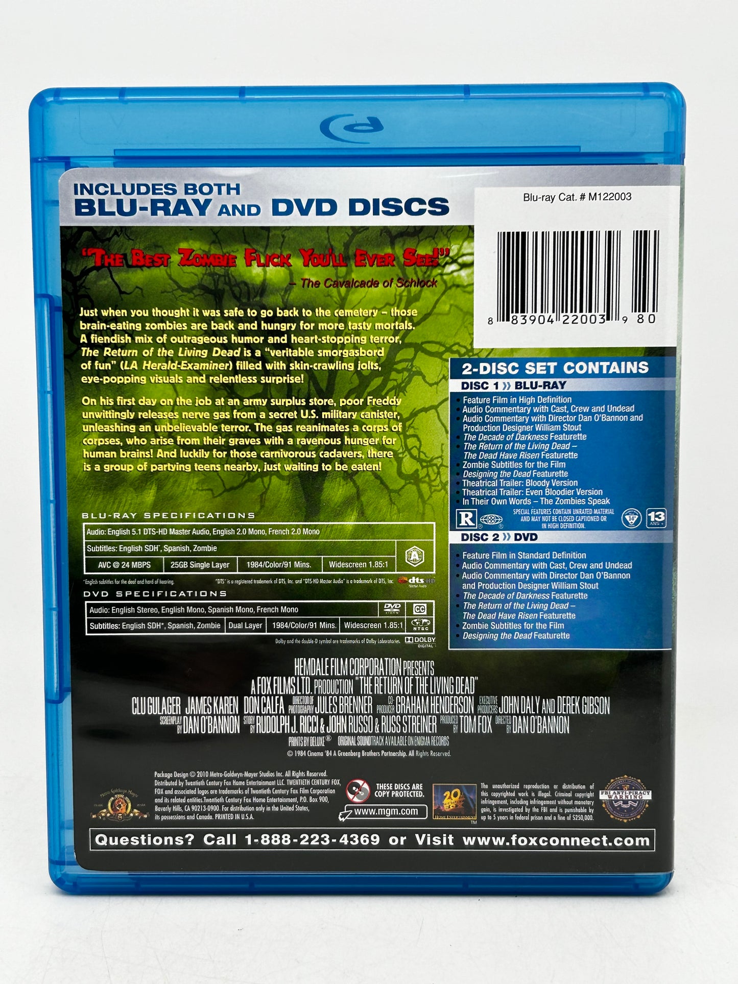 Return Of The Living Dead BLU-RAY USED BR03