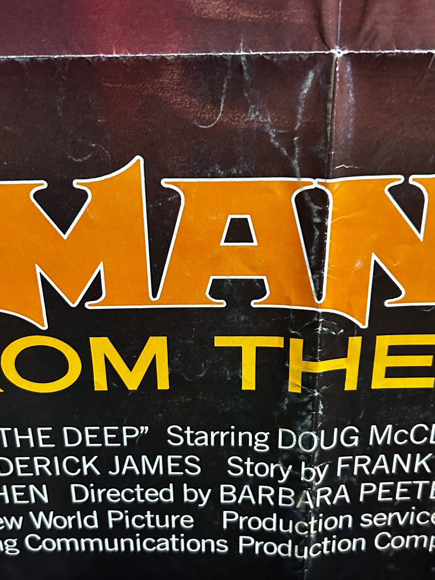 Humanoids from the Deep Original One Sheet Poster 1980