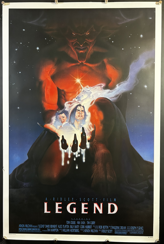 Legend Original One Sheet Poster 1985