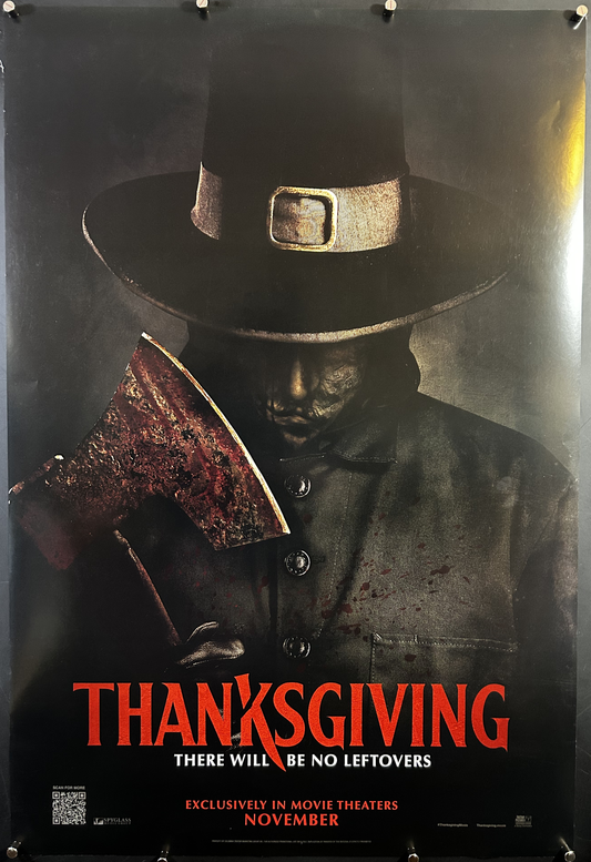 Thanksgiving Original International One Sheet Teaser Poster 2023