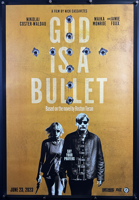 God Is A Bullet International One Sheet Poster 2023