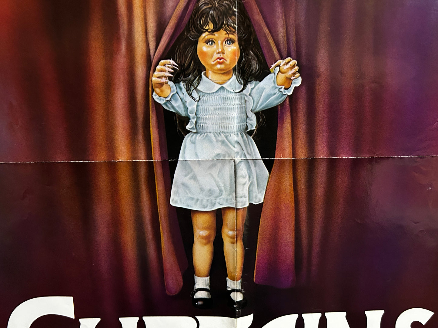 Curtains Original One Sheet Poster 1983