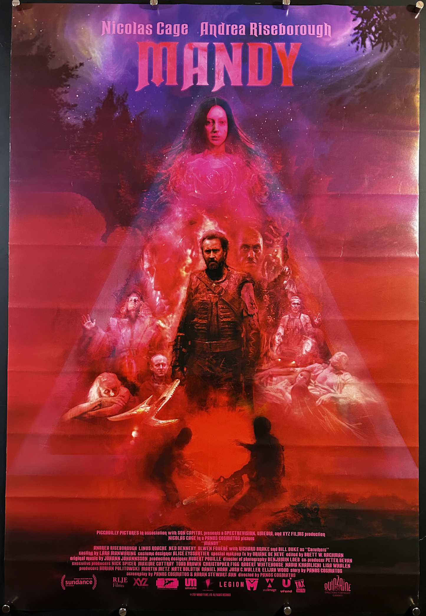 Mandy Original One Sheet Poster 2018