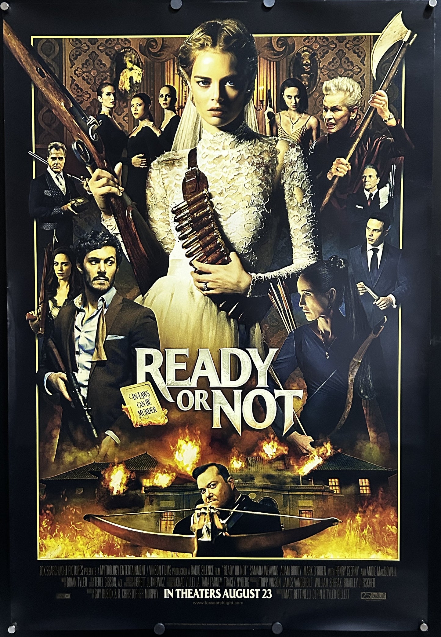 Ready Or Not Original International One Sheel Poster 2019