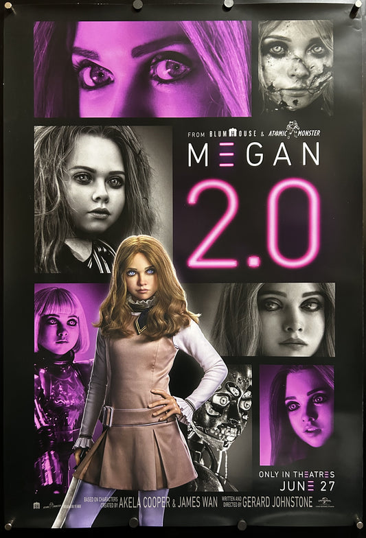 Megan 2.0 Original International One Sheel Advance Poster 2025