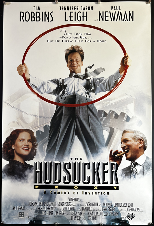Hudsucker Proxy Original One Sheet Poster 1994 Coen Bros.!