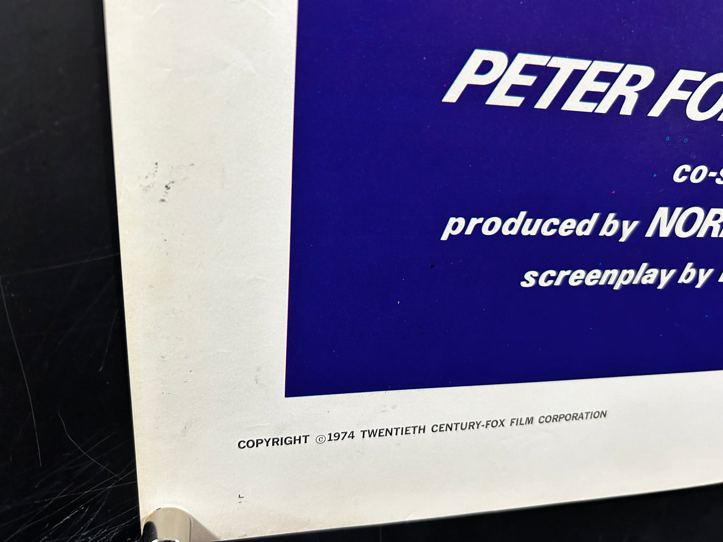 Dirty Mary Crazy Larry Original One Sheet Poster 1974