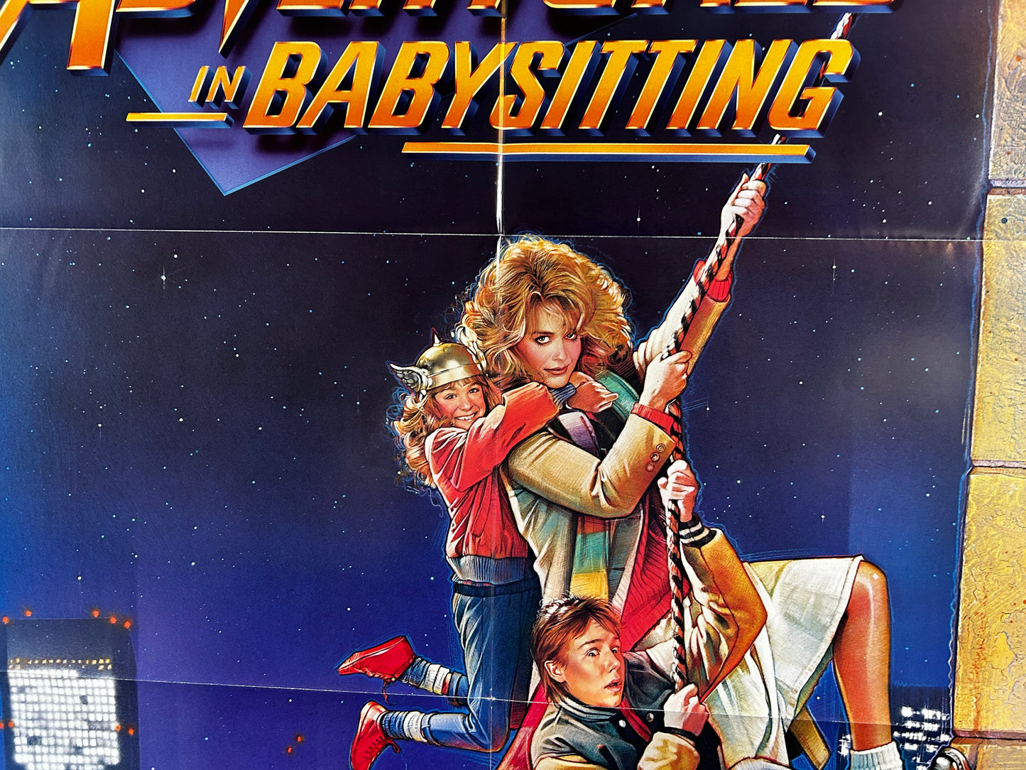 Adventures In Babysitting Original One Sheet Poster 1987