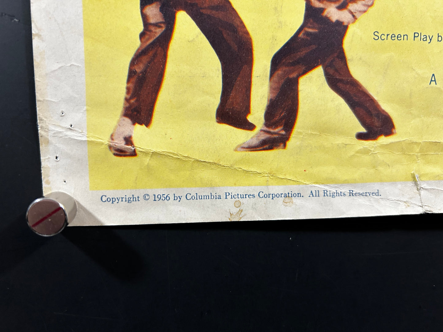 Hot Blood Original Insert Poster 1956