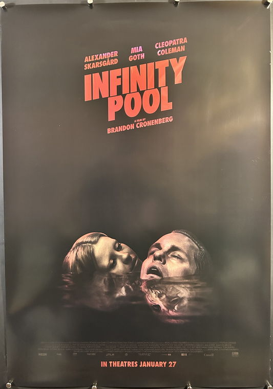 Infinity Pool Original Canadian One Sheet Poster 2023