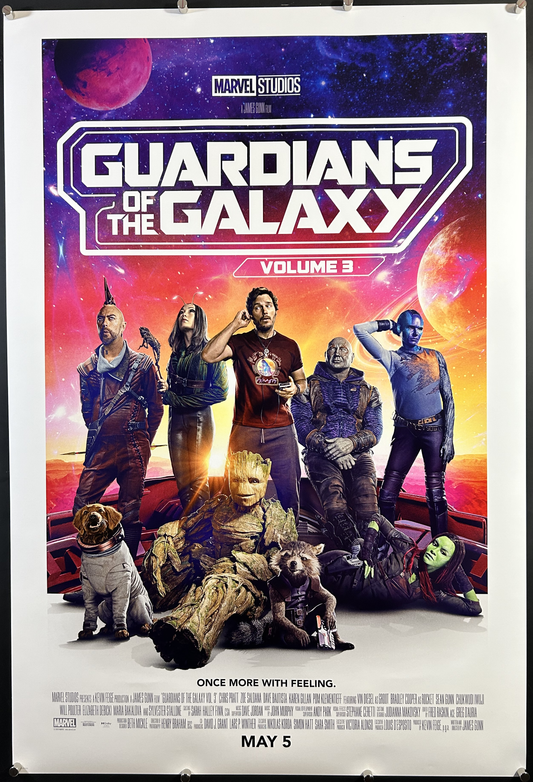 Guardians Of The Galaxy Vol. 3 Original Int'l One Sheet Poster 2023