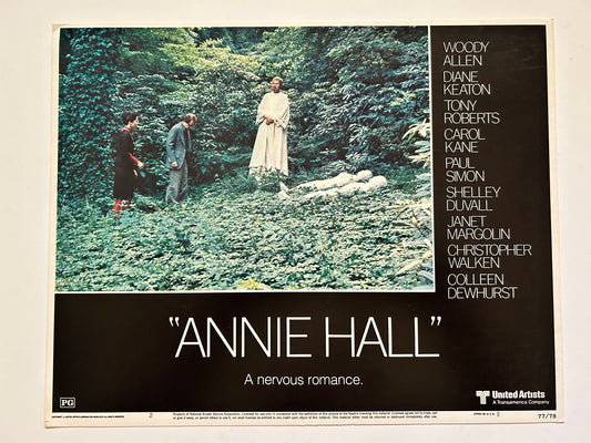 Annie Hall 11x14 Lobby Card #2 1977
