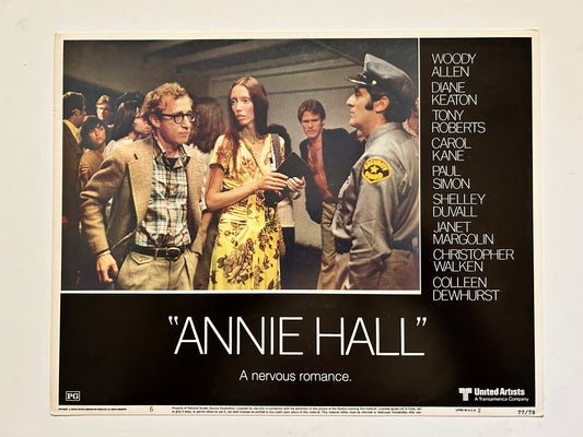 Annie Hall 11x14 Lobby Card #6 1977