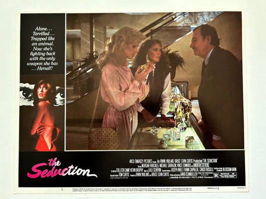 Seduction 11x14 Lobby Card #5 1982