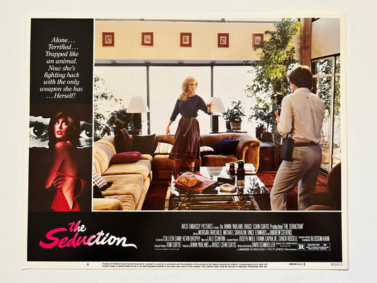 Seduction 11x14 Lobby Card #6 1982