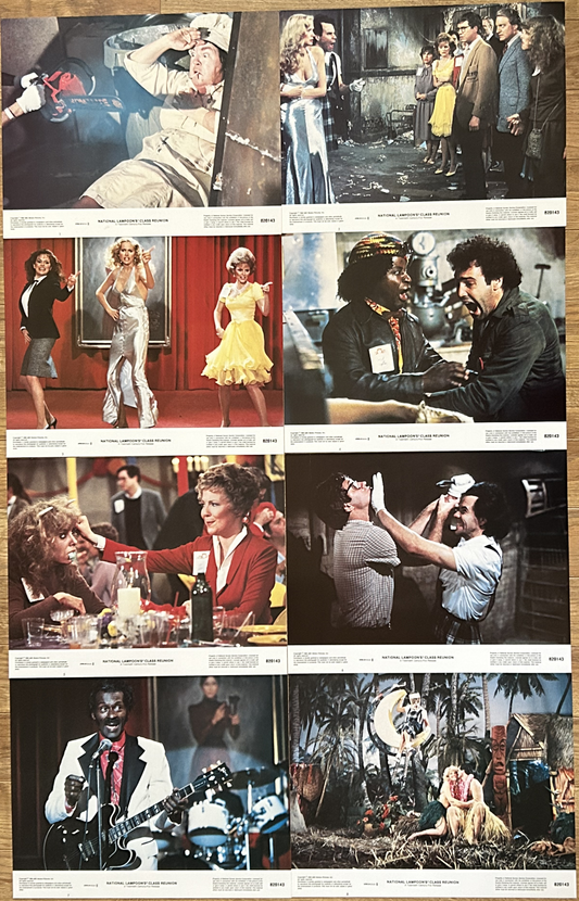 National Lampoon's Class Reunion 11x14 Stills Set of 8 1982