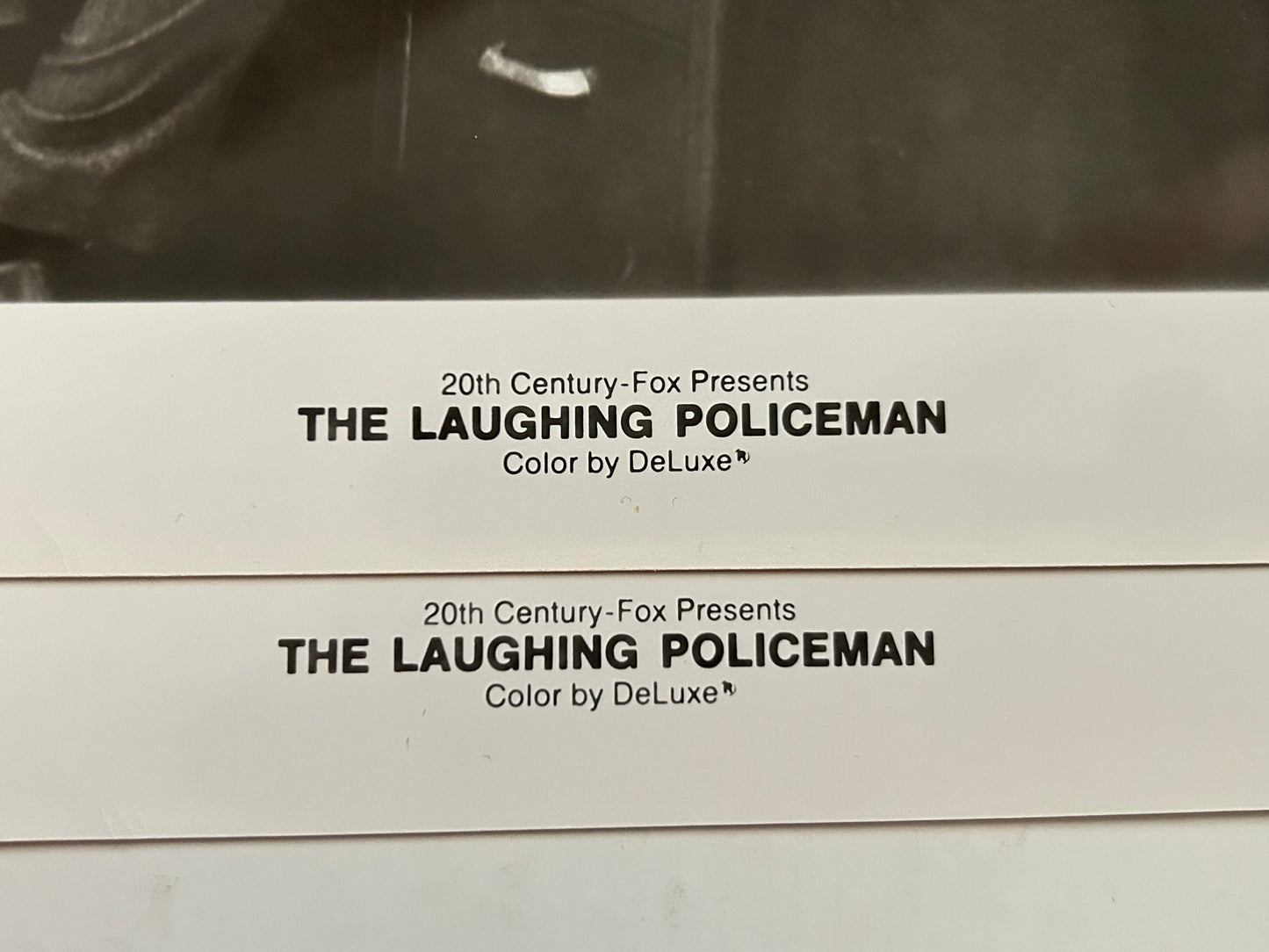 Laughing Policeman Lot of 2 B+W 8x10 Stills 1973
