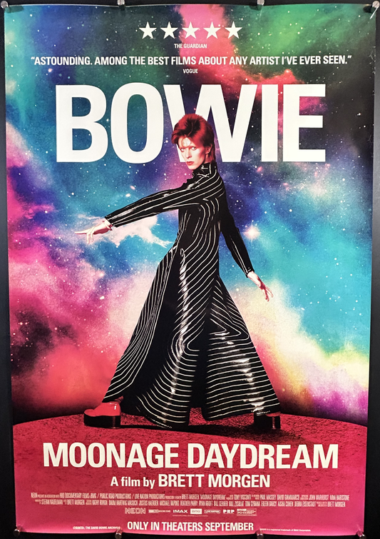 Moonage Daydream Original One Sheet Poster 2023 David Bowie