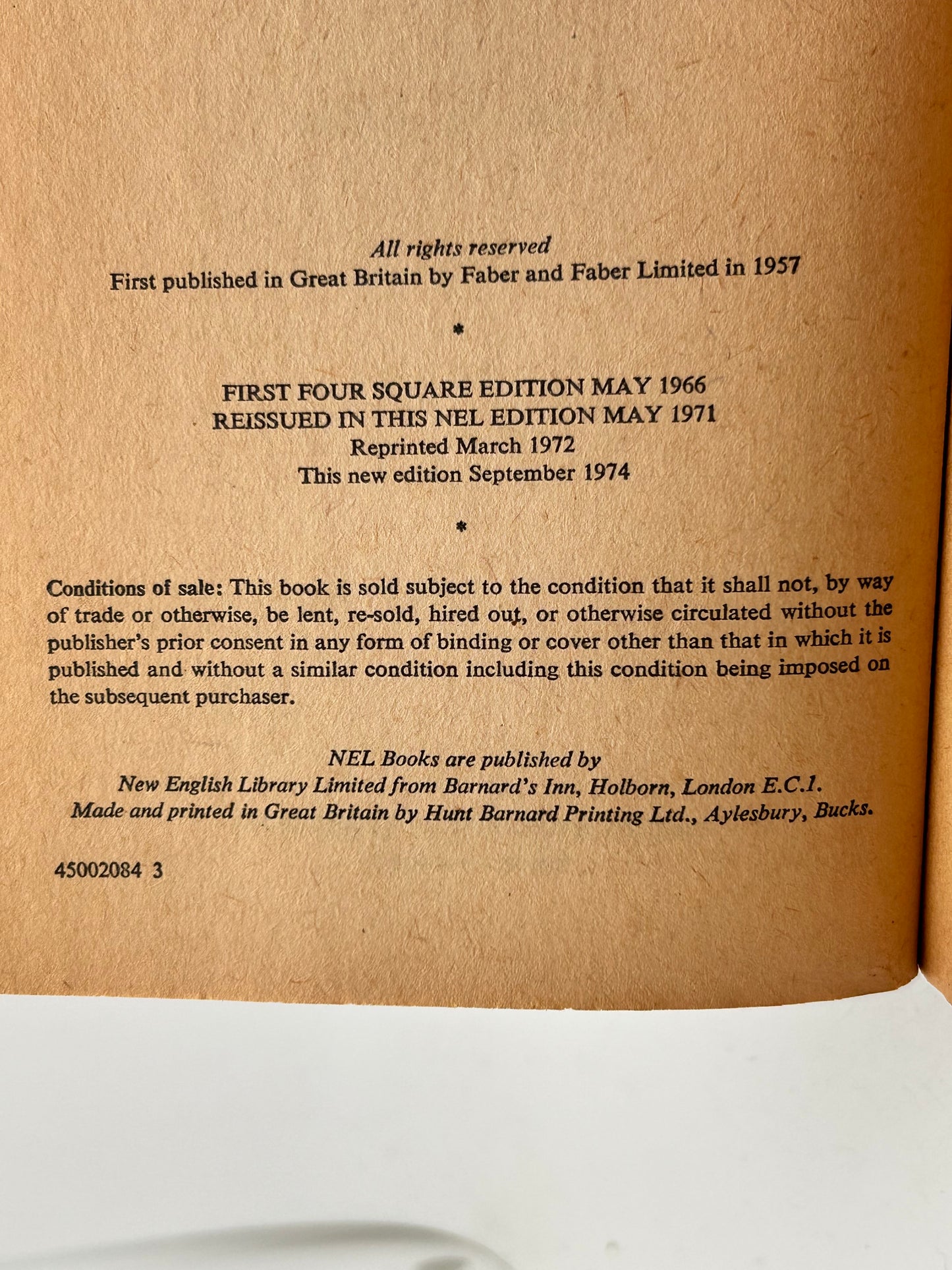 Space, Time And Nathaniel NEL Paperback Brian Aldiss SF04