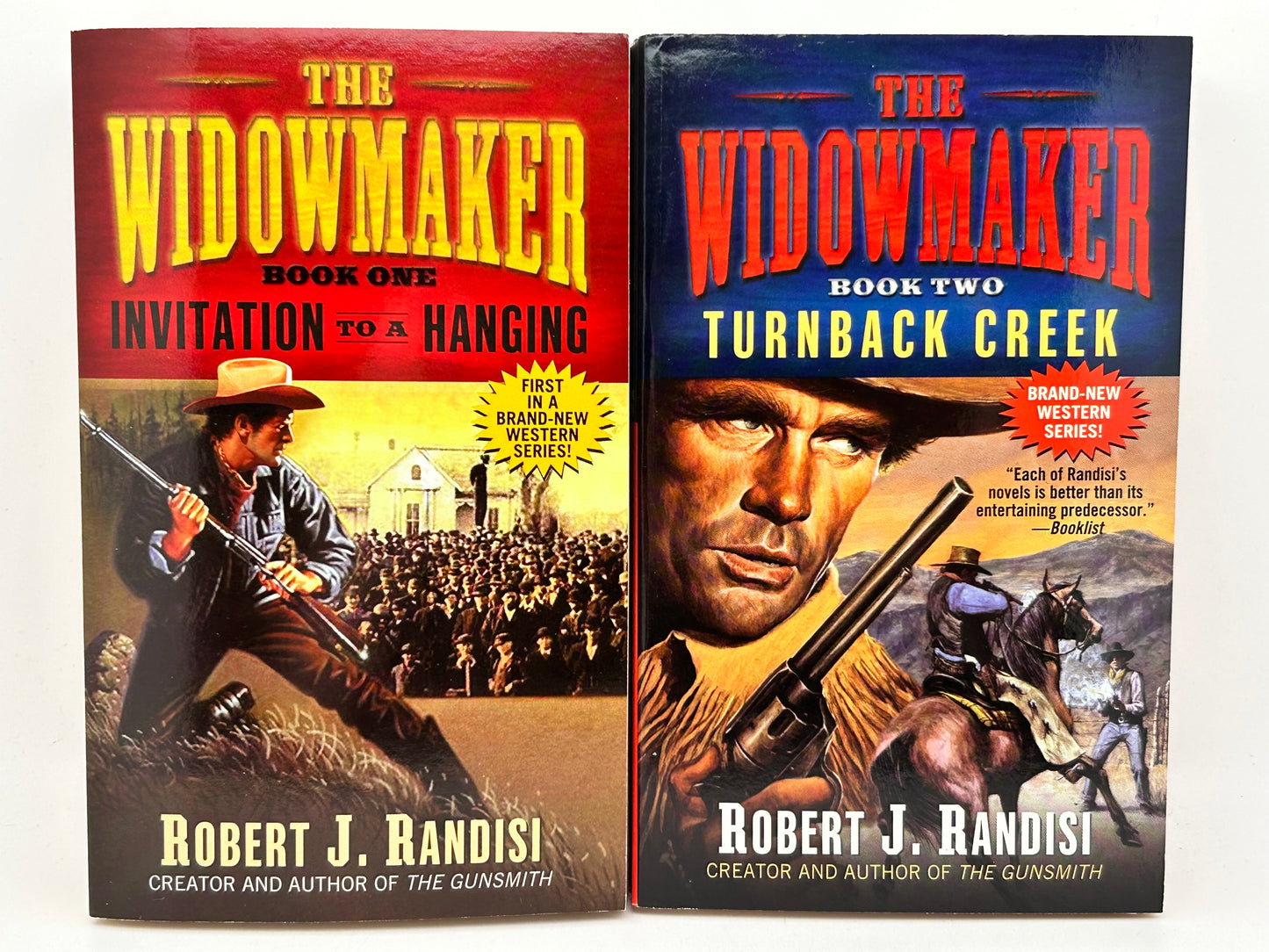 Widomaker Lot of 2 POCKET Paperbacks Robert J. Randisi ACW1
