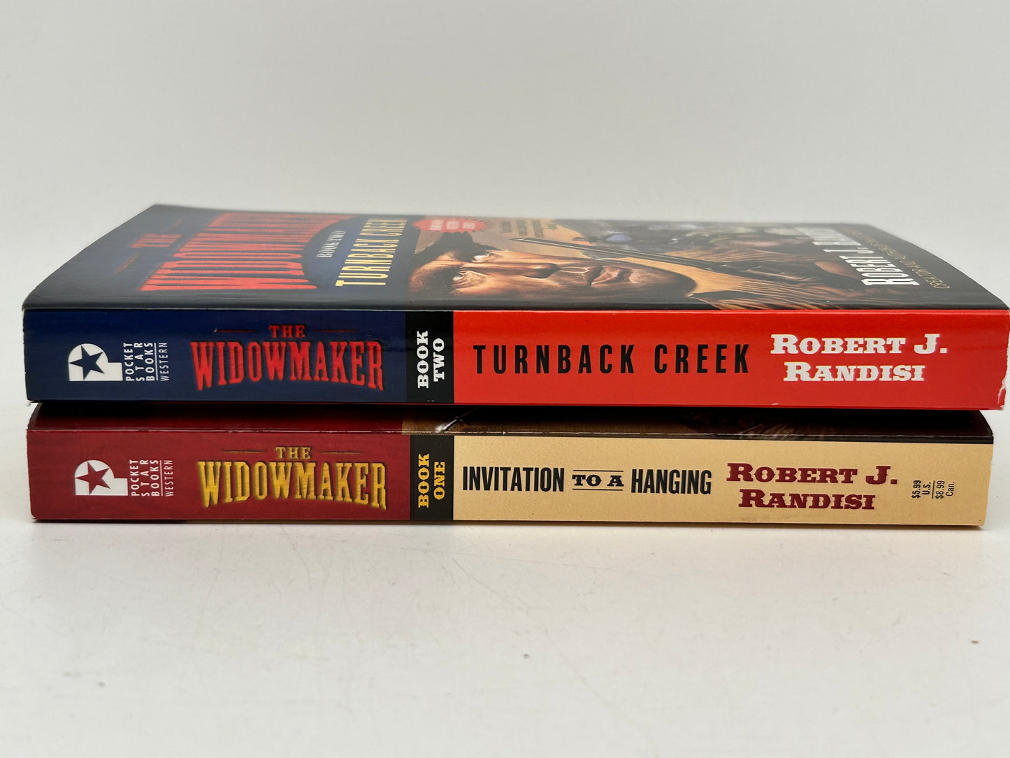 Widomaker Lot of 2 POCKET Paperbacks Robert J. Randisi ACW1
