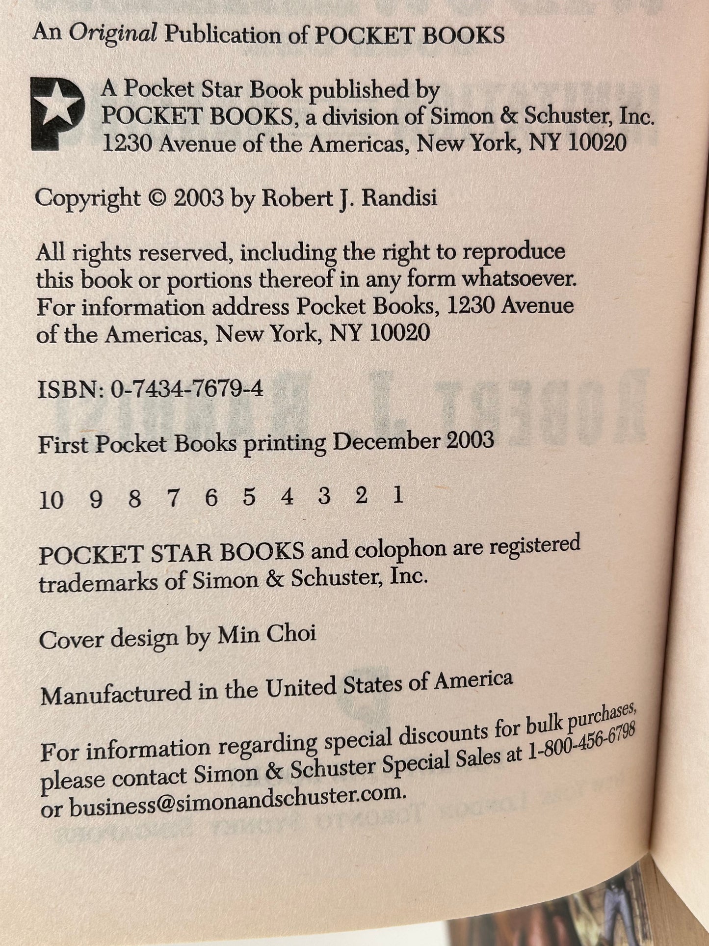 Widomaker Lot of 2 POCKET Paperbacks Robert J. Randisi ACW1